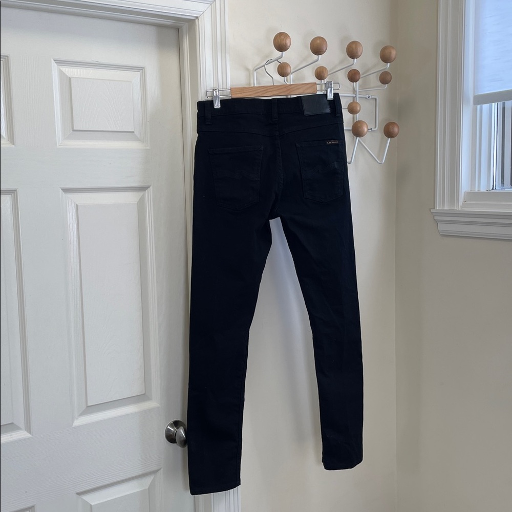 Nudie Jeans - Lean Dean Classic Skinny Jeans - Black - 32 x 32 - Picture 4 of 15